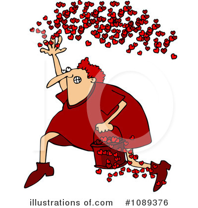 Royalty-Free (RF) Cupid Clipart Illustration by djart - Stock Sample #1089376