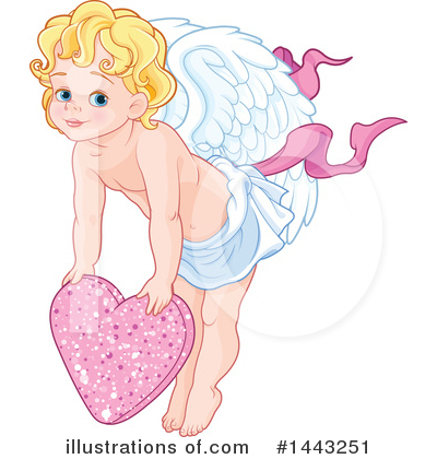Royalty-Free (RF) Cupid Clipart Illustration by Pushkin - Stock Sample #1443251