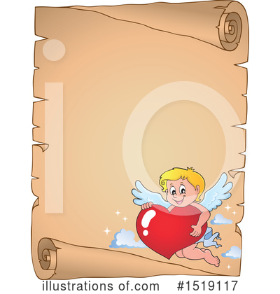 Royalty-Free (RF) Cupid Clipart Illustration by visekart - Stock Sample #1519117