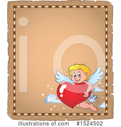 Royalty-Free (RF) Cupid Clipart Illustration by visekart - Stock Sample #1524502