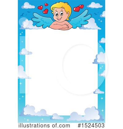 Royalty-Free (RF) Cupid Clipart Illustration by visekart - Stock Sample #1524503