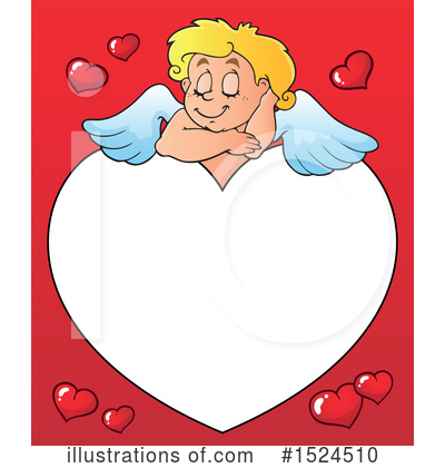 Royalty-Free (RF) Cupid Clipart Illustration by visekart - Stock Sample #1524510