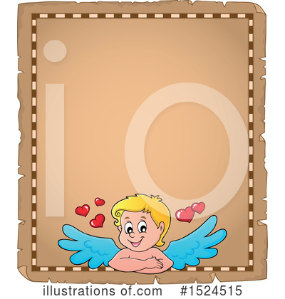 Royalty-Free (RF) Cupid Clipart Illustration by visekart - Stock Sample #1524515