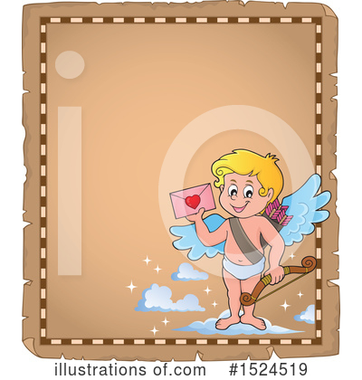 Royalty-Free (RF) Cupid Clipart Illustration by visekart - Stock Sample #1524519