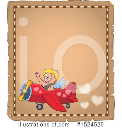 Royalty-Free (RF) Cupid Clipart Illustration by visekart - Stock Sample #1524520