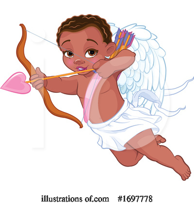 Royalty-Free (RF) Cupid Clipart Illustration by Pushkin - Stock Sample #1697778