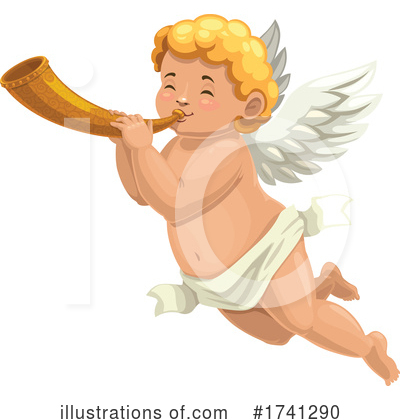 Royalty-Free (RF) Cupid Clipart Illustration by Vector Tradition SM - Stock Sample #1741290
