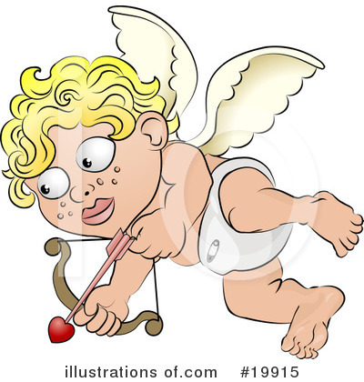 Cupid Clipart #19915 by AtStockIllustration