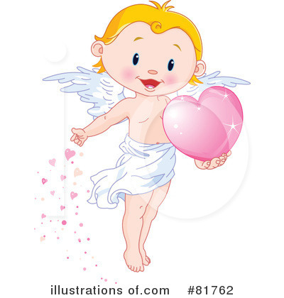Royalty-Free (RF) Cupid Clipart Illustration by Pushkin - Stock Sample #81762