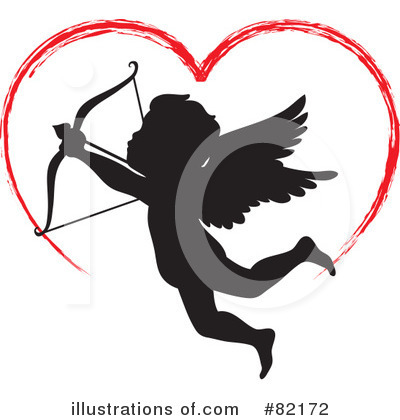Royalty-Free (RF) Cupid Clipart Illustration by Rosie Piter - Stock Sample #82172