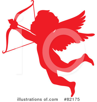 Royalty-Free (RF) Cupid Clipart Illustration by Rosie Piter - Stock Sample #82175