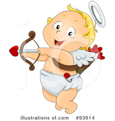 Royalty-Free (RF) Cupid Clipart Illustration by BNP Design Studio - Stock Sample #93614