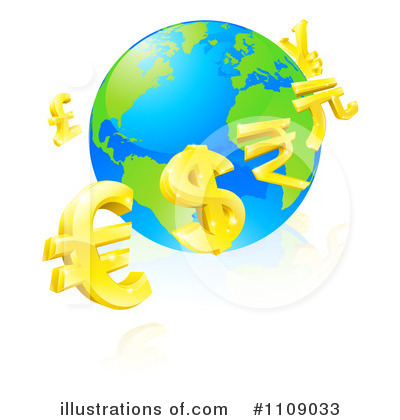 Royalty-Free (RF) Currency Clipart Illustration by AtStockIllustration - Stock Sample #1109033