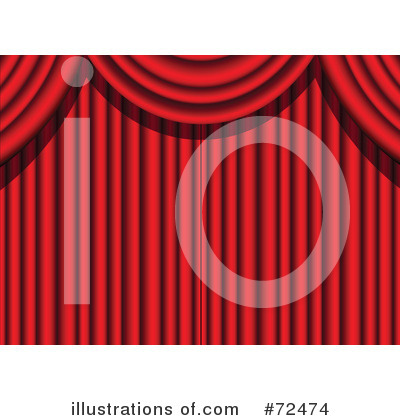 Theater Curtains Clipart #72474 by cidepix