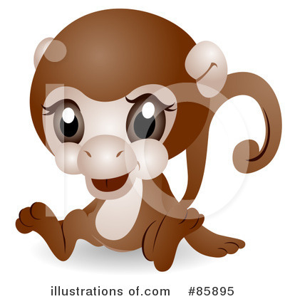 Monkeys Clipart #85895 by BNP Design Studio