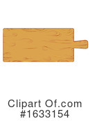 Cutting Board Clipart #1633154 by Domenico Condello