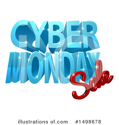 Cyber Monday Clipart #1498678 by AtStockIllustration