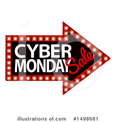Cyber Monday Clipart #1498681 by AtStockIllustration