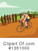 Cycling Clipart #1361000 by patrimonio