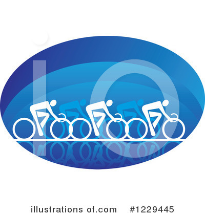 Bicycle Clipart #1229445 by Vector Tradition SM