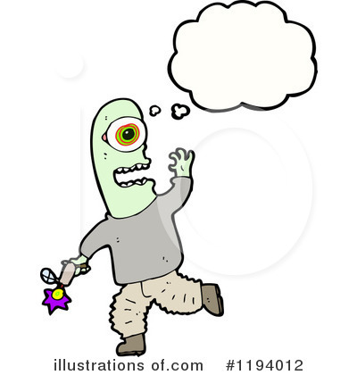 Royalty-Free (RF) Cyclops Clipart Illustration by lineartestpilot - Stock Sample #1194012