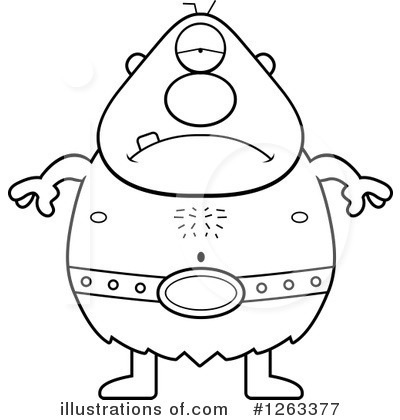 Royalty-Free (RF) Cyclops Clipart Illustration by Cory Thoman - Stock Sample #1263377