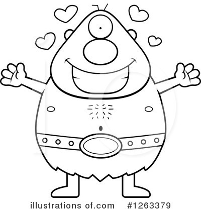 Royalty-Free (RF) Cyclops Clipart Illustration by Cory Thoman - Stock Sample #1263379
