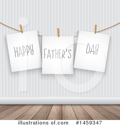 Fathers Day Clipart #1459347 by KJ Pargeter