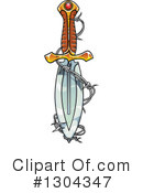 Dagger Clipart #1304347 by Vector Tradition SM