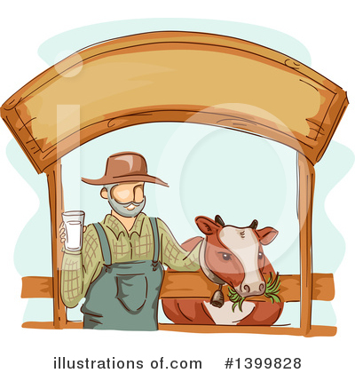 Farmer Clipart #1399828 by BNP Design Studio