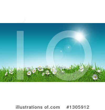Daisies Clipart #1305912 by KJ Pargeter