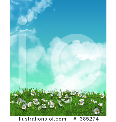 Wildflowers Clipart #1385274 by KJ Pargeter