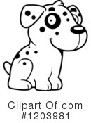 Dalmatian Clipart #1203981 by Cory Thoman