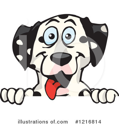 Dog Clipart #1216814 by Dennis Holmes Designs
