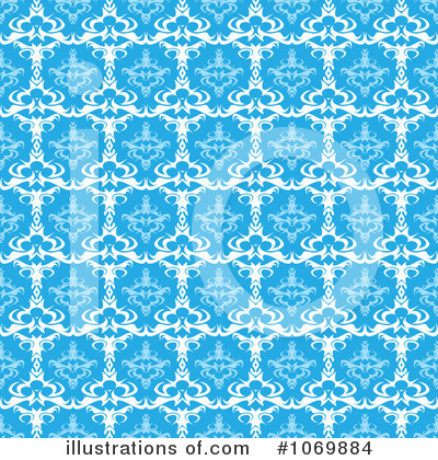 Royalty-Free (RF) Damask Clipart Illustration by Arena Creative - Stock Sample #1069884