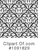 Damask Clipart #1091829 by Vector Tradition SM