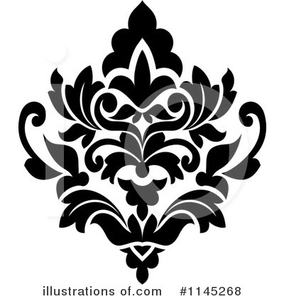 Royalty-Free (RF) Damask Clipart Illustration by Vector Tradition SM - Stock Sample #1145268