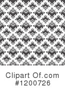 Damask Clipart #1200726 by Arena Creative
