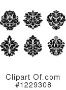 Damask Clipart #1229308 by Vector Tradition SM
