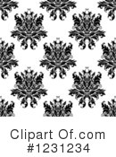 Damask Clipart #1231234 by Vector Tradition SM
