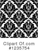 Damask Clipart #1235754 by Vector Tradition SM
