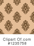 Damask Clipart #1235758 by Vector Tradition SM