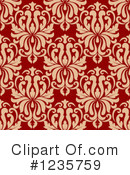 Damask Clipart #1235759 by Vector Tradition SM