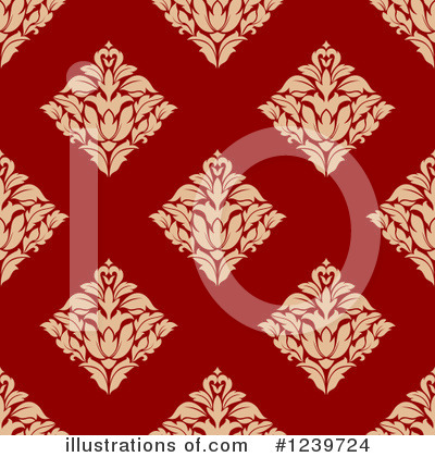 Royalty-Free (RF) Damask Clipart Illustration by Vector Tradition SM - Stock Sample #1239724