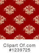 Damask Clipart #1239725 by Vector Tradition SM