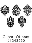 Damask Clipart #1243660 by Vector Tradition SM