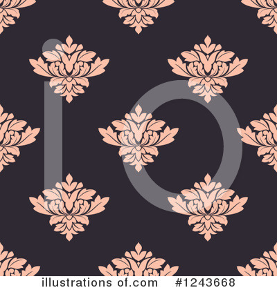 Royalty-Free (RF) Damask Clipart Illustration by Vector Tradition SM - Stock Sample #1243668