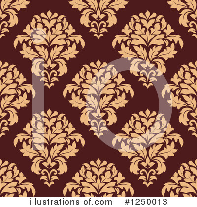 Royalty-Free (RF) Damask Clipart Illustration by Vector Tradition SM - Stock Sample #1250013