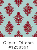 Damask Clipart #1258591 by Vector Tradition SM