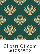 Damask Clipart #1258592 by Vector Tradition SM